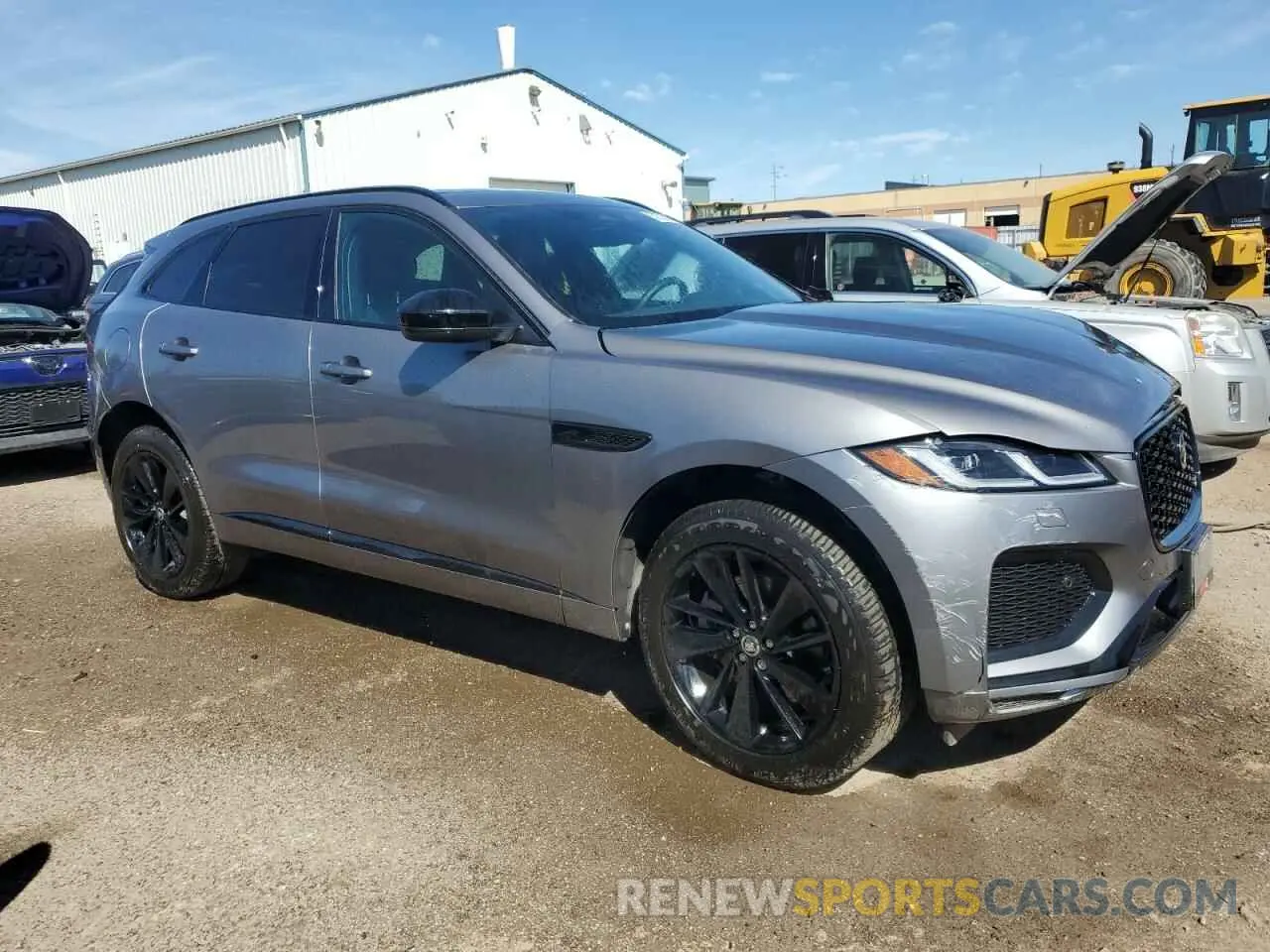 4 Фотография поврежденного автомобиля SADCT2EX7SA744590 JAGUAR F-PACE 2025