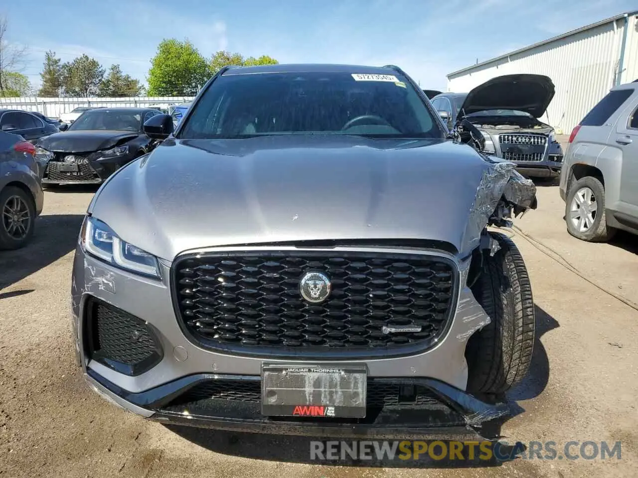 5 Фотография поврежденного автомобиля SADCT2EX7SA744590 JAGUAR F-PACE 2025