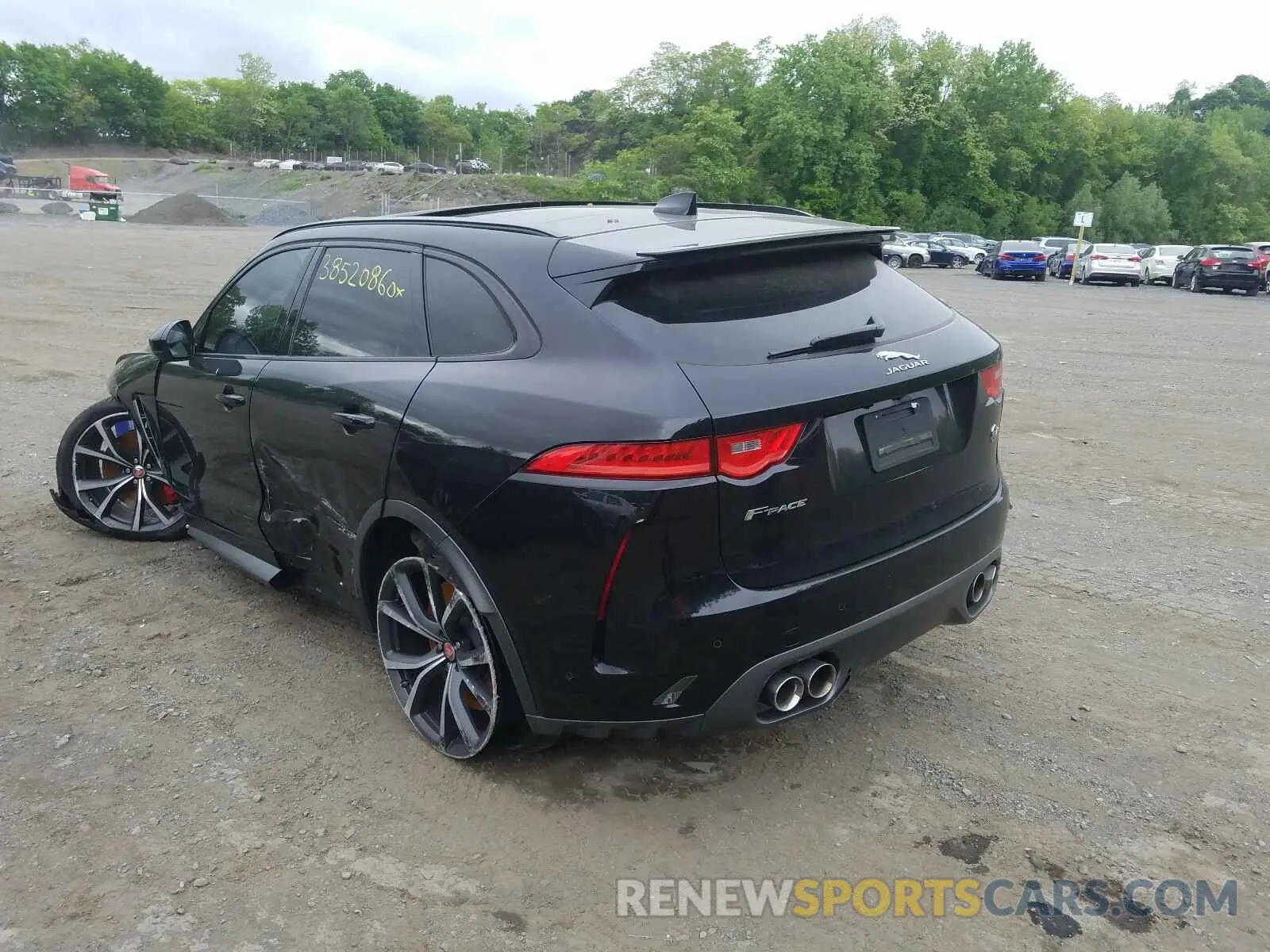 3 Photograph of a damaged car SADCZ2EE6LA620602 JAGUAR F-PACE SVR 2020