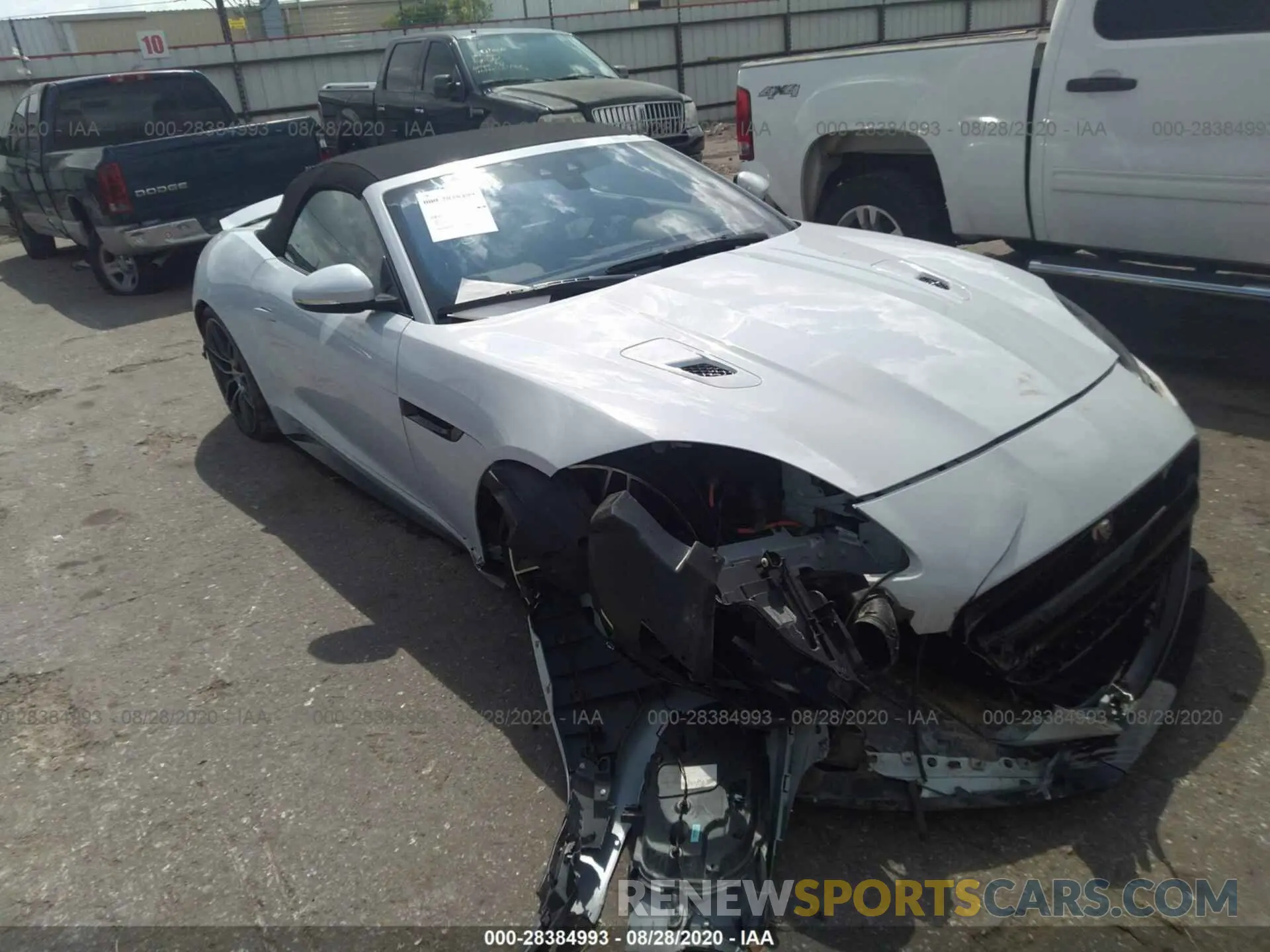 1 Photograph of a damaged car SAJD55EEXLCK67798 JAGUAR F-TYPE 2020
