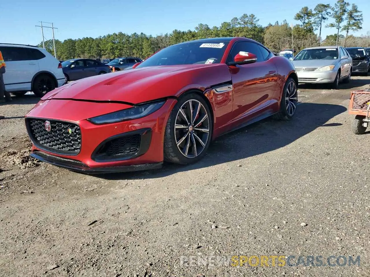 1 Фотография поврежденного автомобиля SAJD51FE1MCK73529 JAGUAR F-TYPE 2021