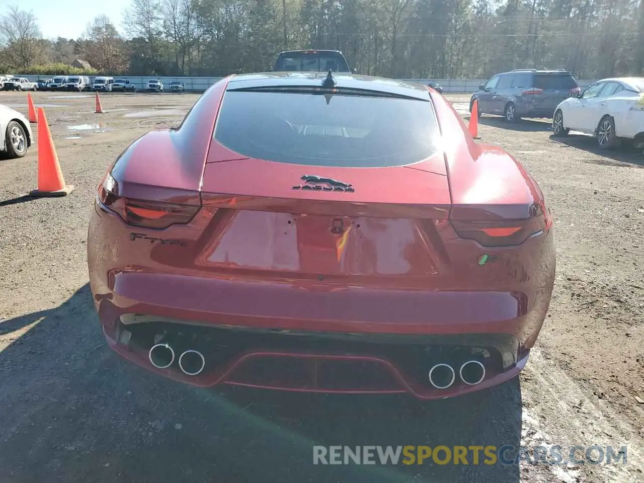 6 Фотография поврежденного автомобиля SAJD51FE1MCK73529 JAGUAR F-TYPE 2021