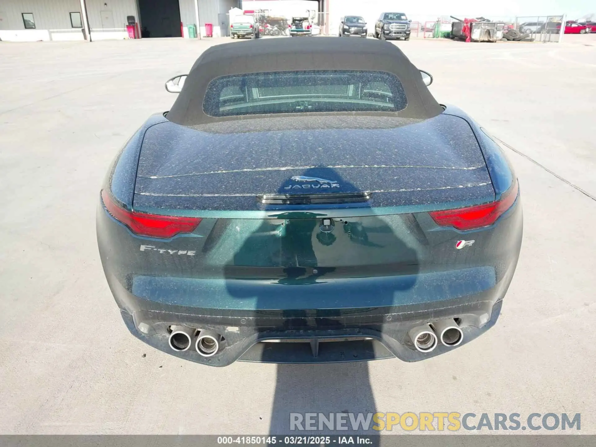 16 Фотография поврежденного автомобиля SAJD55FEXMCK72726 JAGUAR F-TYPE 2021