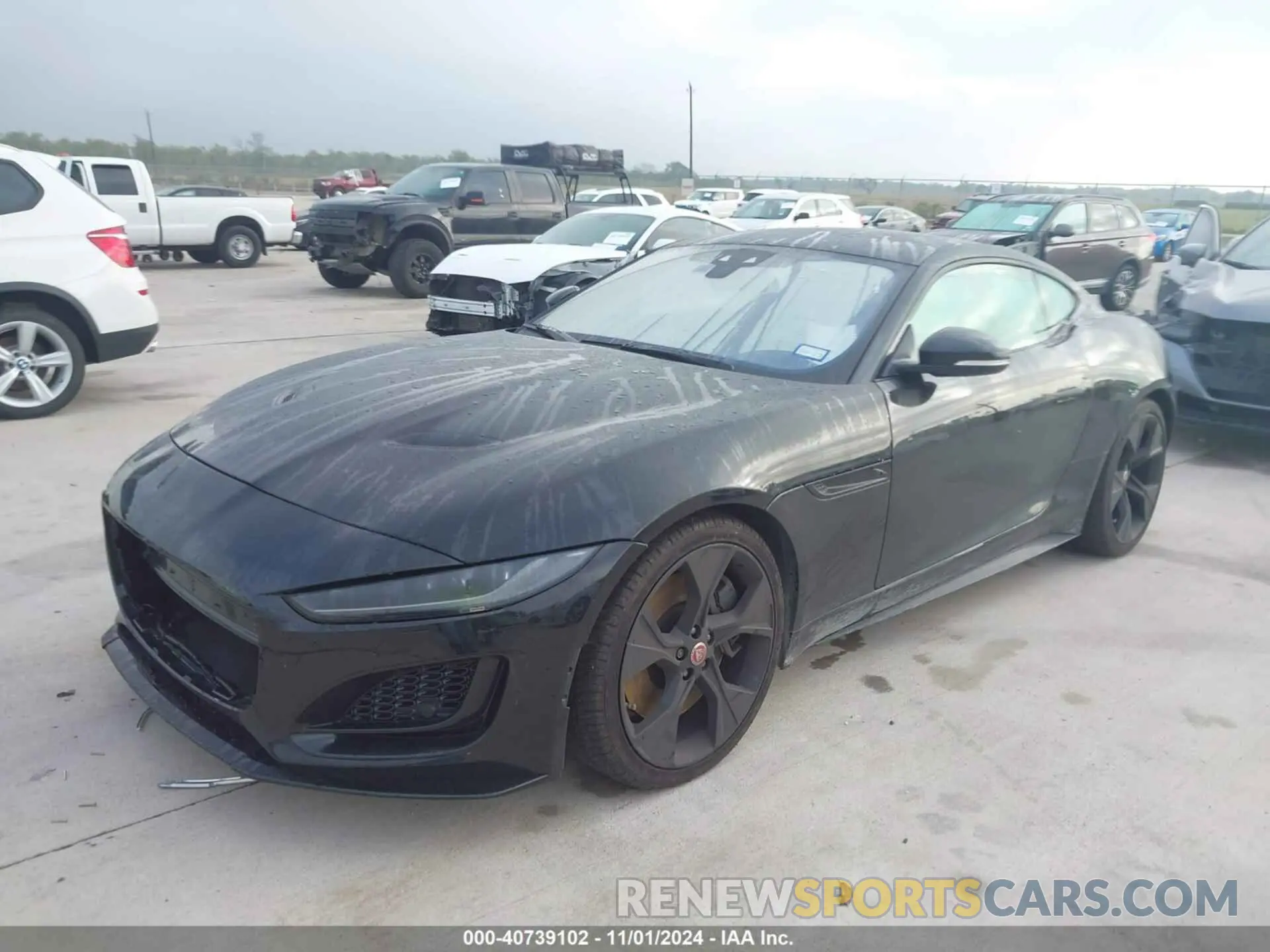 2 Photograph of a damaged car SAJD81FVXMCK75464 JAGUAR F-TYPE 2021