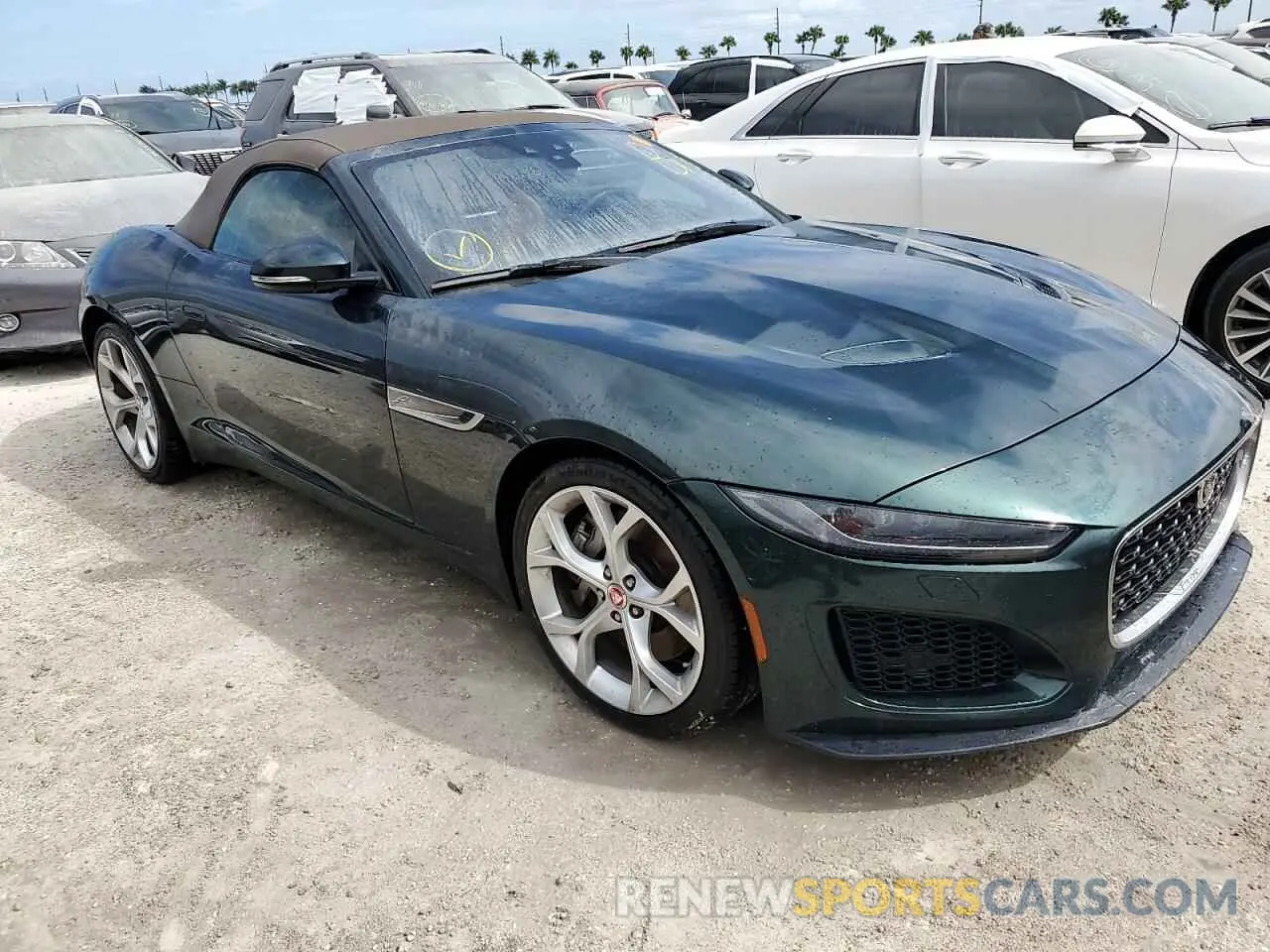 4 Photograph of a damaged car SAJDD5GX3MCK75423 JAGUAR F-TYPE 2021