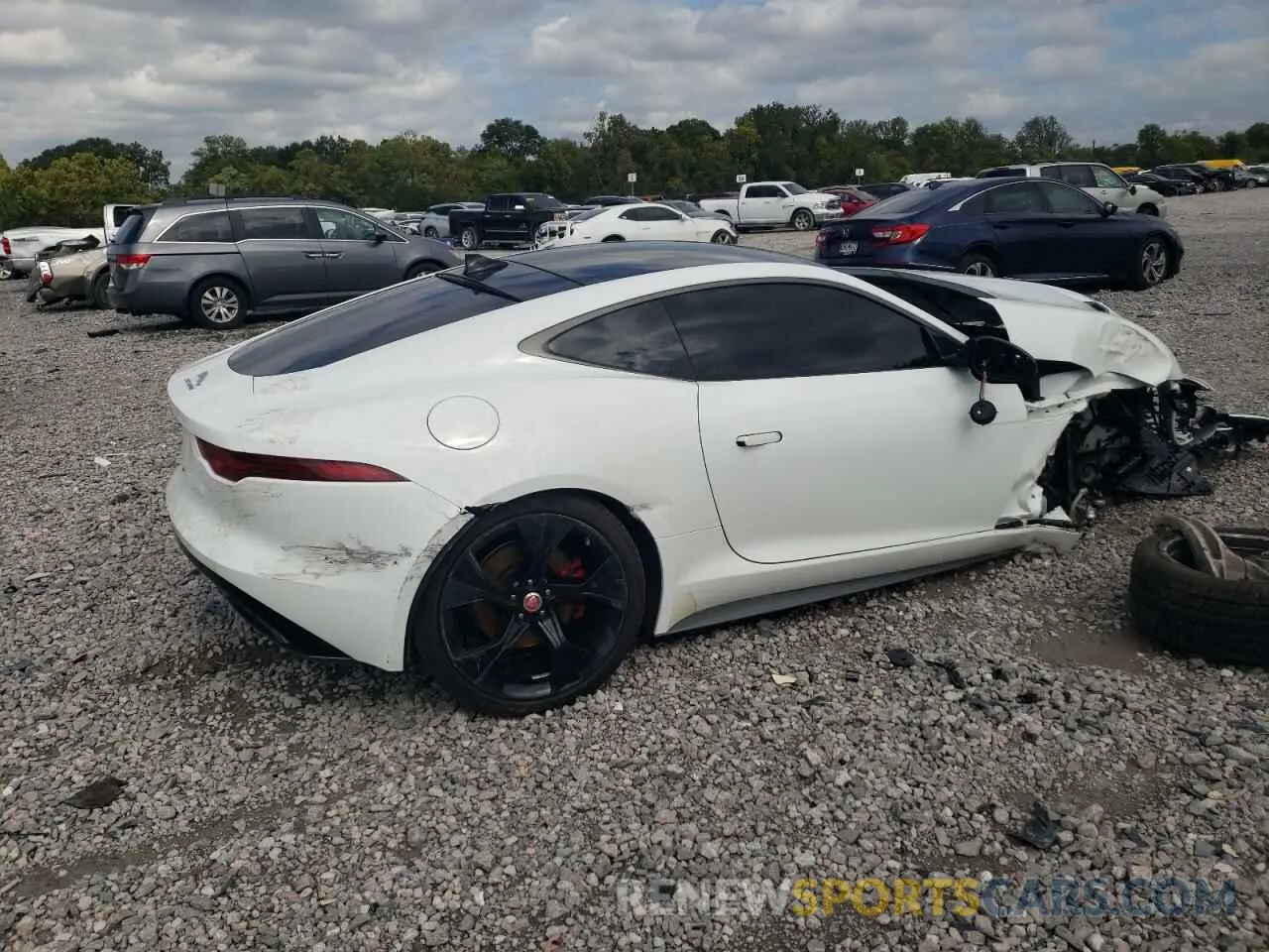 3 Photograph of a damaged car SAJDF1GX3MCK72752 JAGUAR F-TYPE 2021