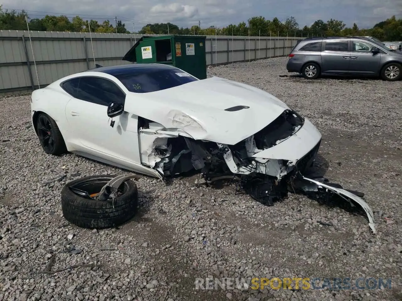 4 Photograph of a damaged car SAJDF1GX3MCK72752 JAGUAR F-TYPE 2021