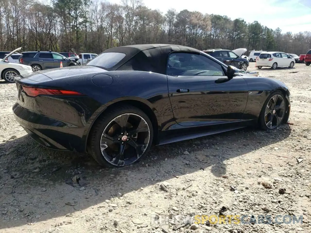3 Фотография поврежденного автомобиля SAJDF5GX1MCK73616 JAGUAR F-TYPE 2021