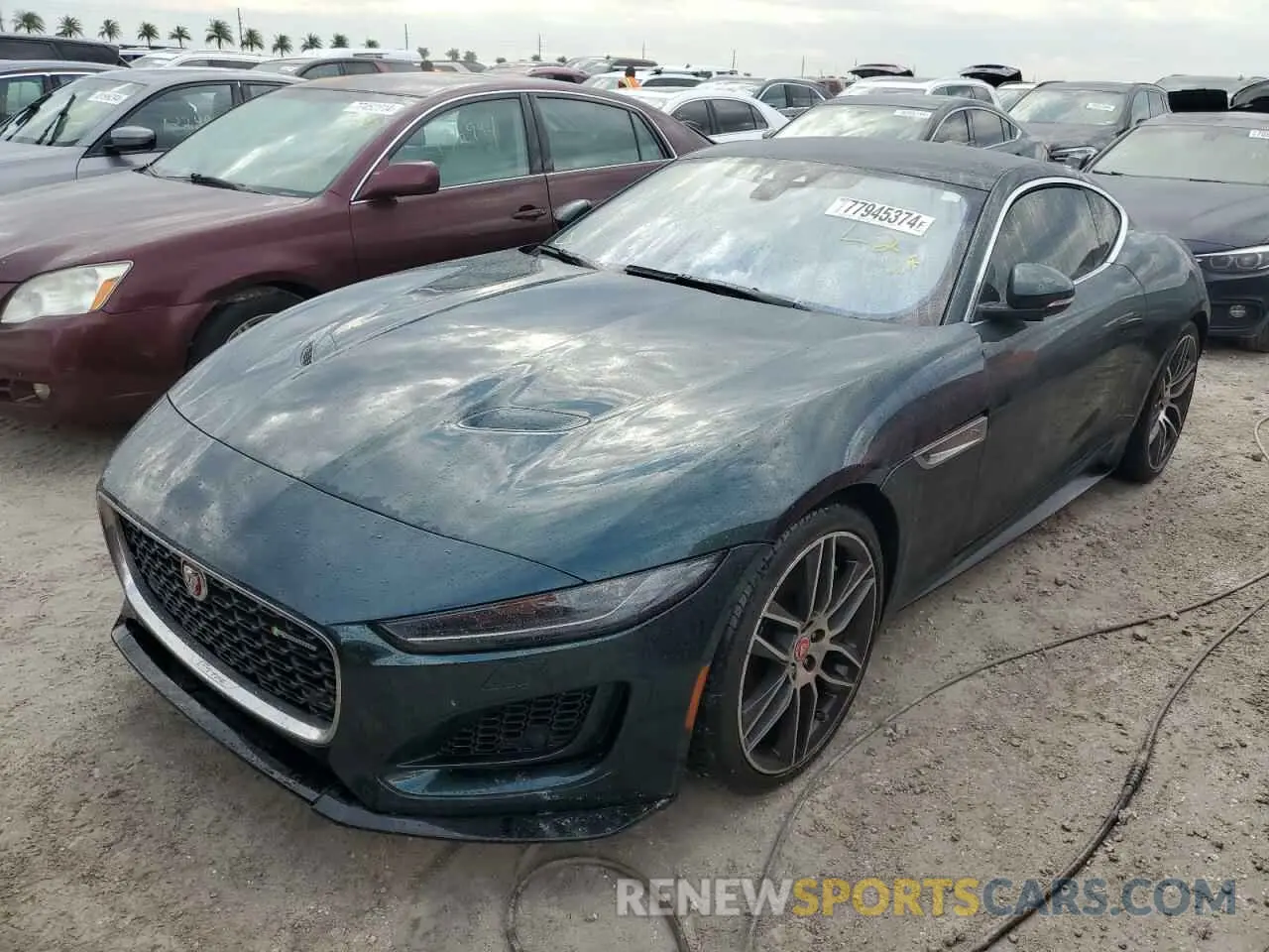 1 Photograph of a damaged car SAJD81EE9NCK79315 JAGUAR F-TYPE 2022