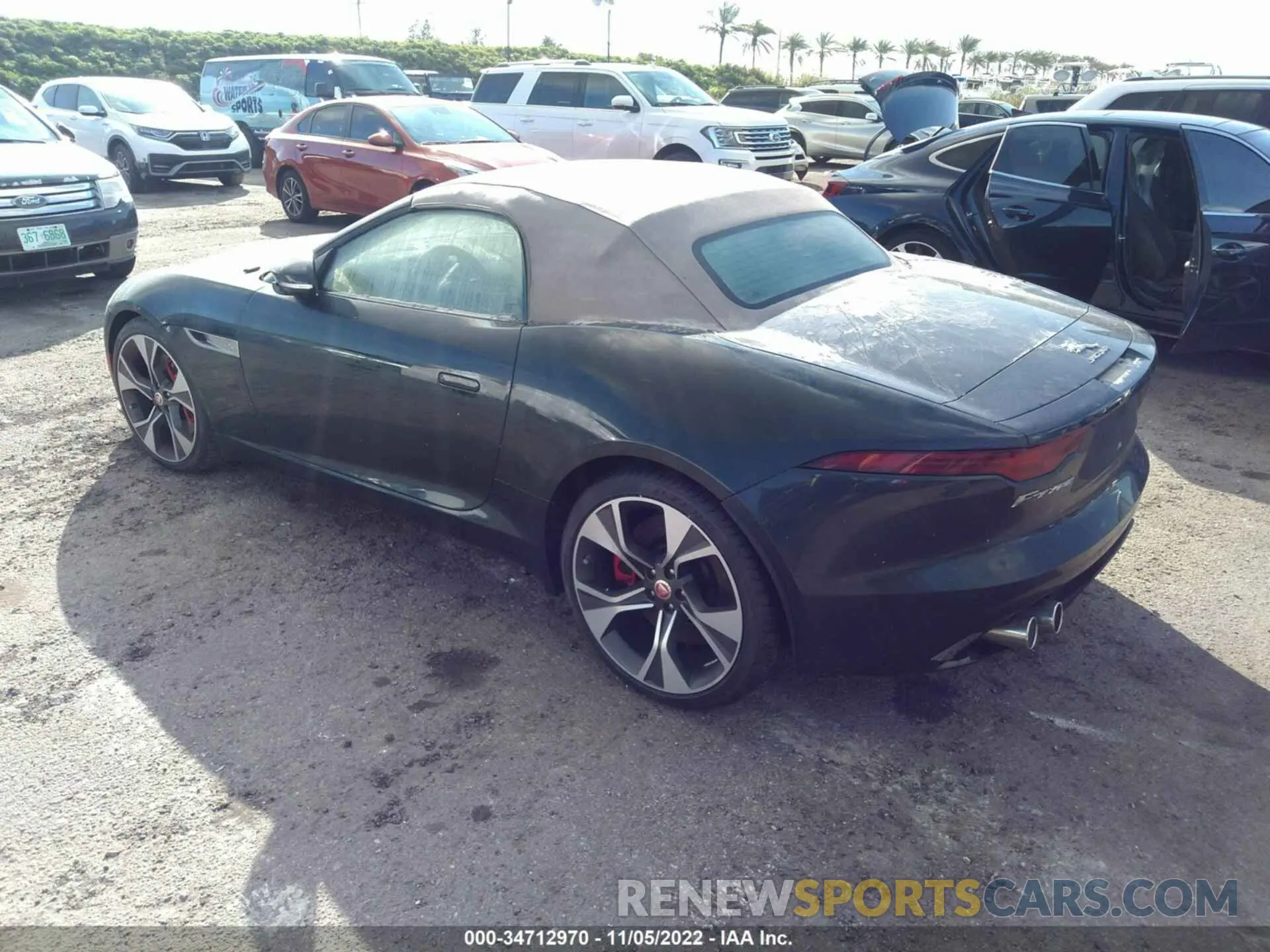 3 Photograph of a damaged car SAJDD5EE9NCK77907 JAGUAR F-TYPE 2022