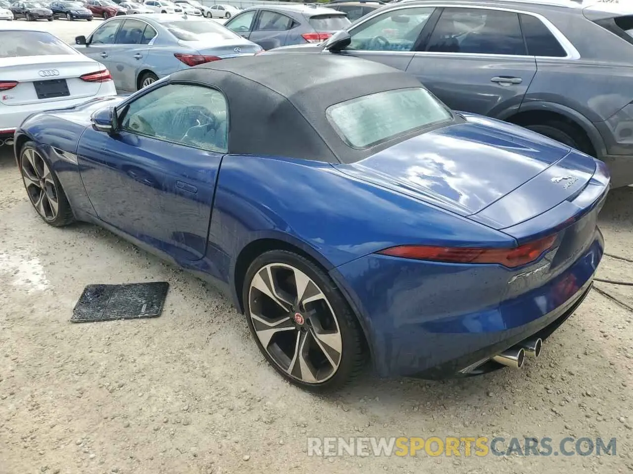 2 Photograph of a damaged car SAJDD5EE1PCK82487 JAGUAR F-TYPE 2023