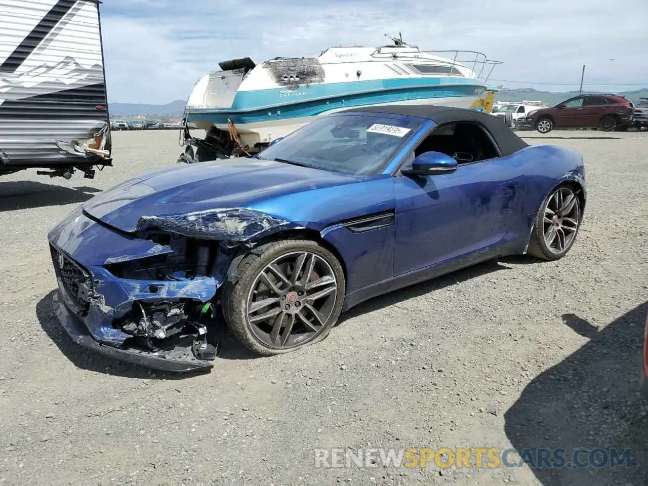 1 Photograph of a damaged car SAJDD5EE1PCK82697 JAGUAR F-TYPE 2023