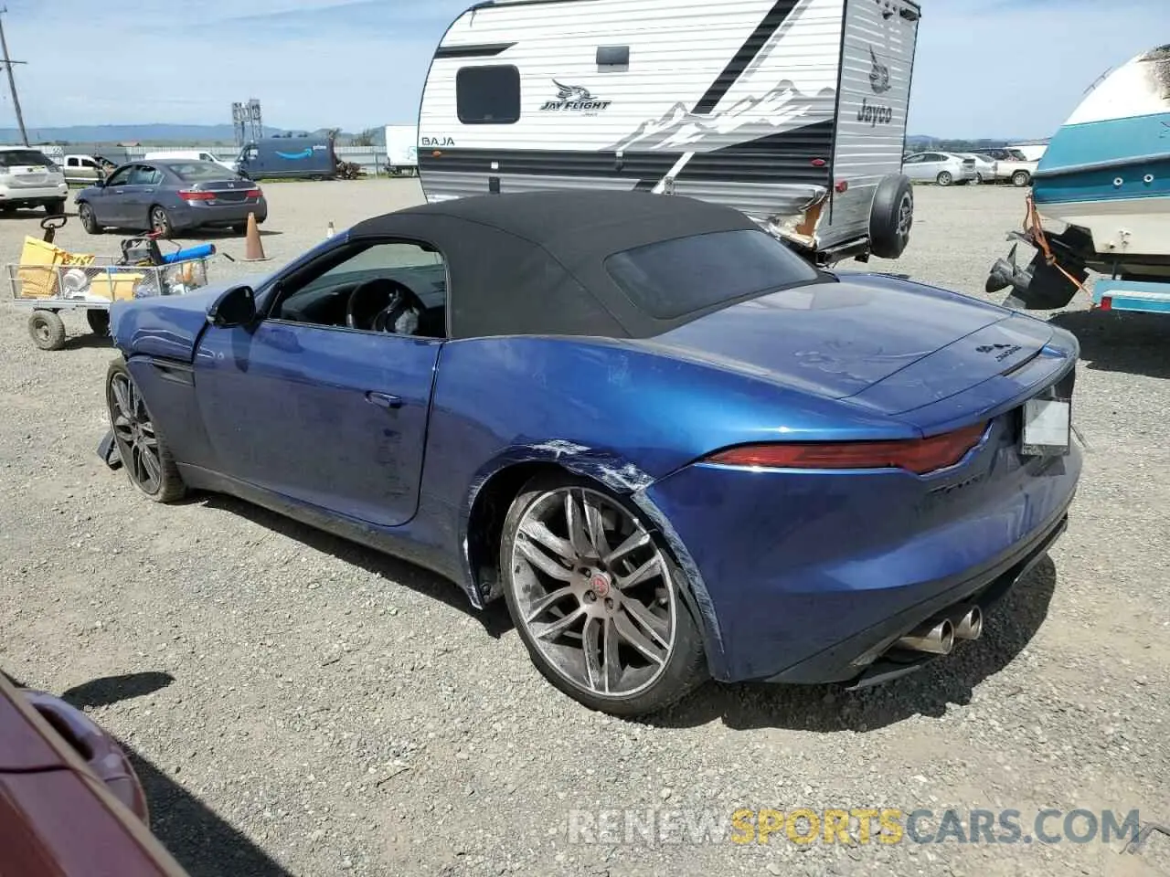 2 Photograph of a damaged car SAJDD5EE1PCK82697 JAGUAR F-TYPE 2023