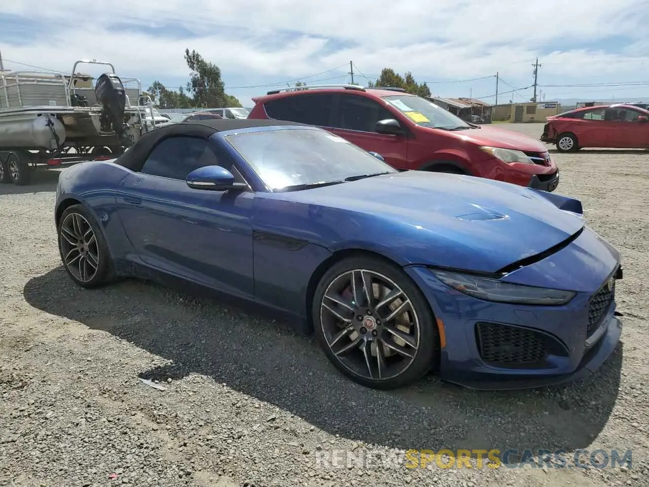 4 Photograph of a damaged car SAJDD5EE1PCK82697 JAGUAR F-TYPE 2023