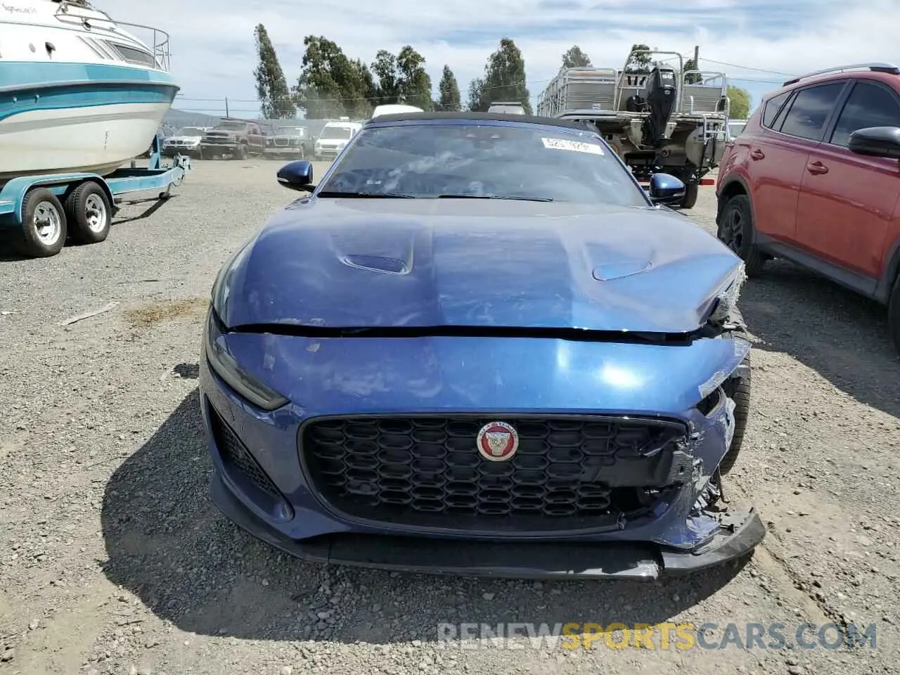 5 Photograph of a damaged car SAJDD5EE1PCK82697 JAGUAR F-TYPE 2023