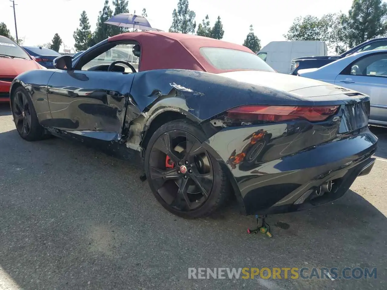 2 Photograph of a damaged car SAJDD5EE6PCK83084 JAGUAR F-TYPE 2023