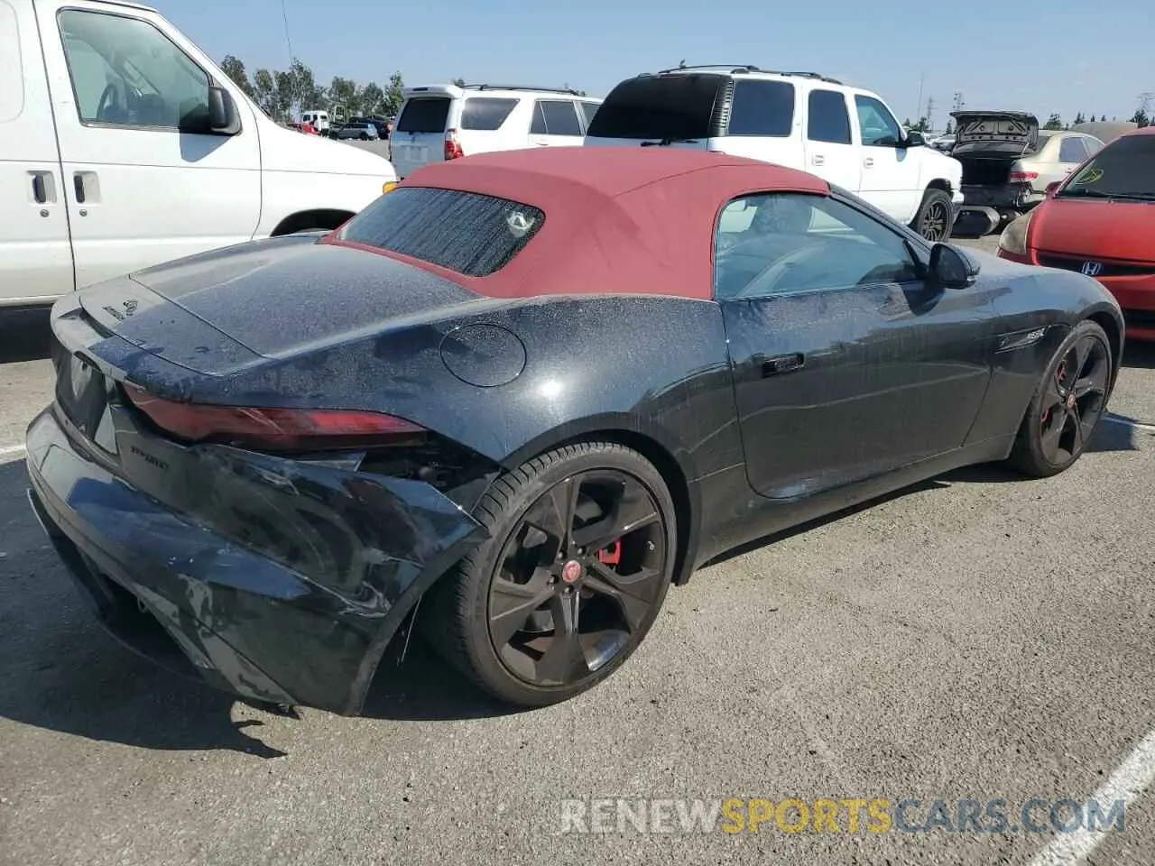 3 Photograph of a damaged car SAJDD5EE6PCK83084 JAGUAR F-TYPE 2023
