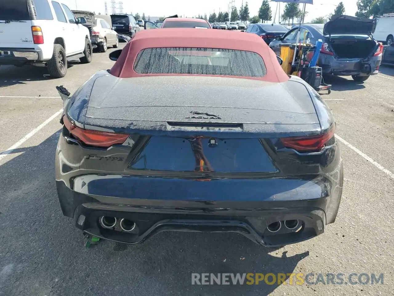 6 Photograph of a damaged car SAJDD5EE6PCK83084 JAGUAR F-TYPE 2023
