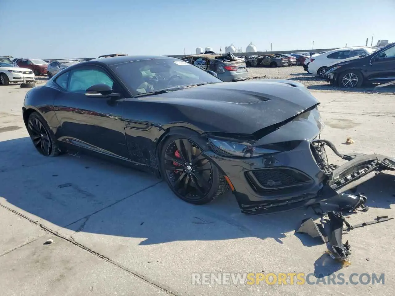 4 Photograph of a damaged car SAJDF1EE9RCK86521 JAGUAR F-TYPE 2024