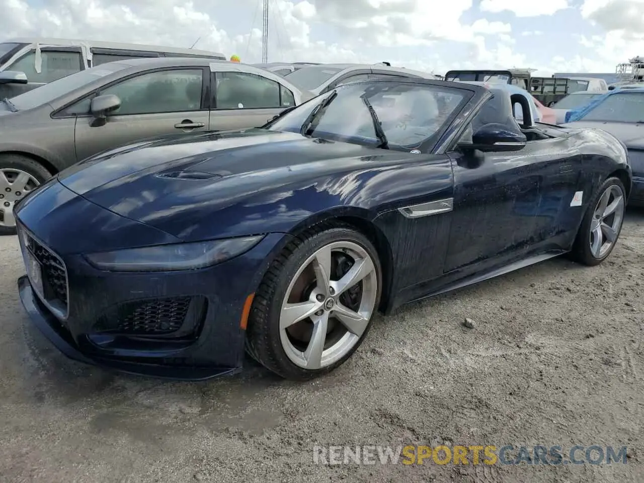 1 Photograph of a damaged car SAJDF5EE4RCK83713 JAGUAR F-TYPE 2024
