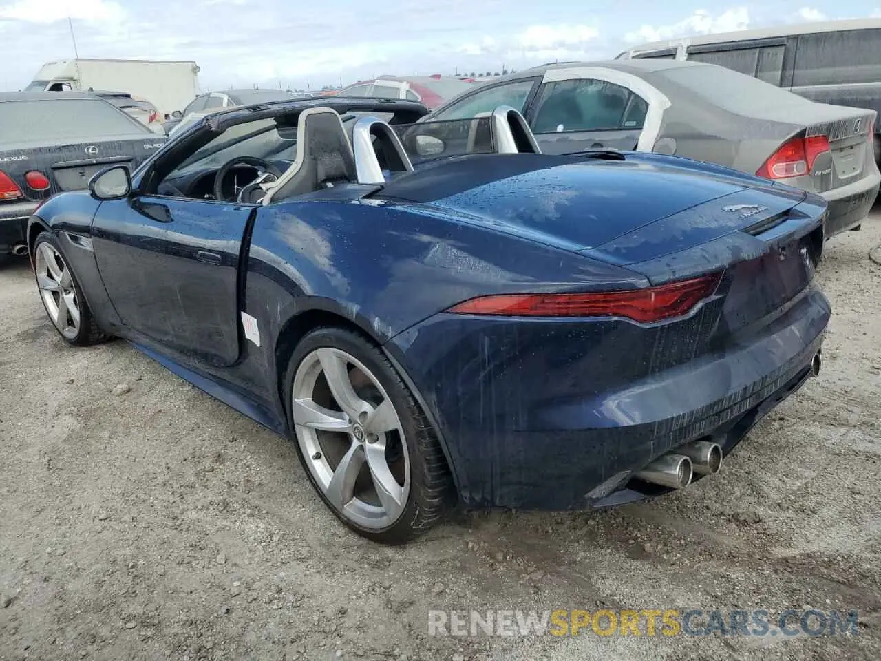 2 Photograph of a damaged car SAJDF5EE4RCK83713 JAGUAR F-TYPE 2024