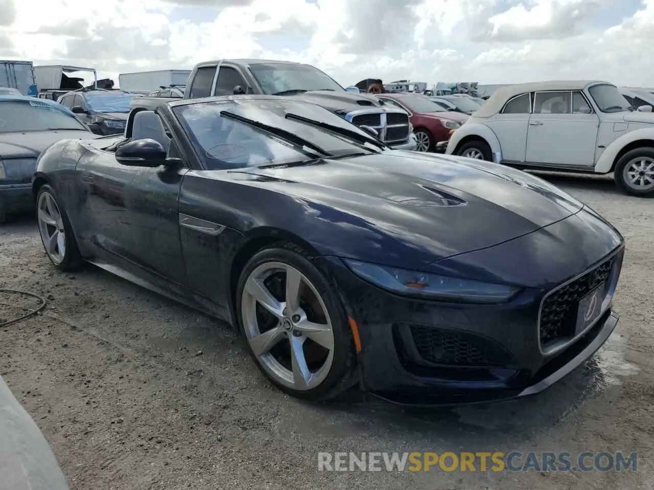 4 Photograph of a damaged car SAJDF5EE4RCK83713 JAGUAR F-TYPE 2024