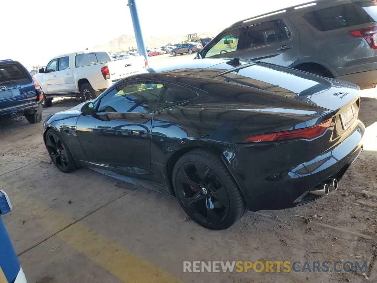 2 Фотография поврежденного автомобиля SAJDV1EE0RCK85308 JAGUAR F-TYPE 75 2024