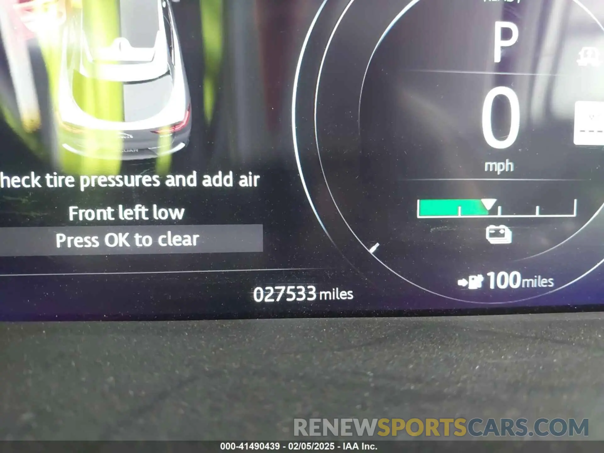 16 Photograph of a damaged car SADHB2S10K1F73676 JAGUAR I-PACE 2019