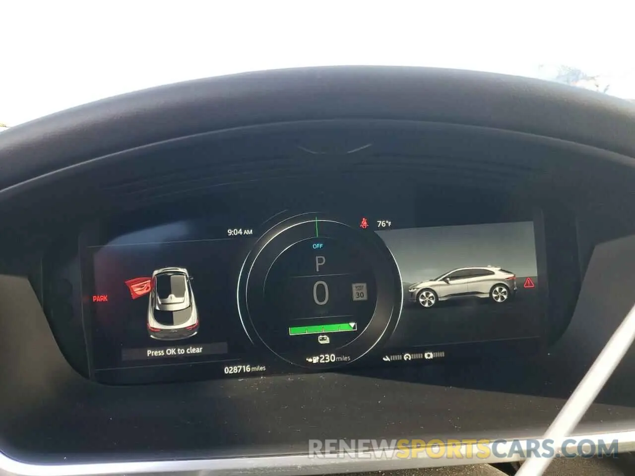 9 Photograph of a damaged car SADHB2S10L1F84873 JAGUAR I-PACE 2020