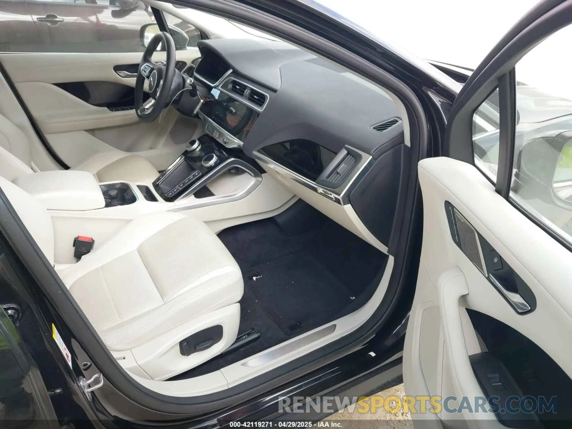 5 Фотография поврежденного автомобиля SADHB2S15L1F79250 JAGUAR I-PACE 2020