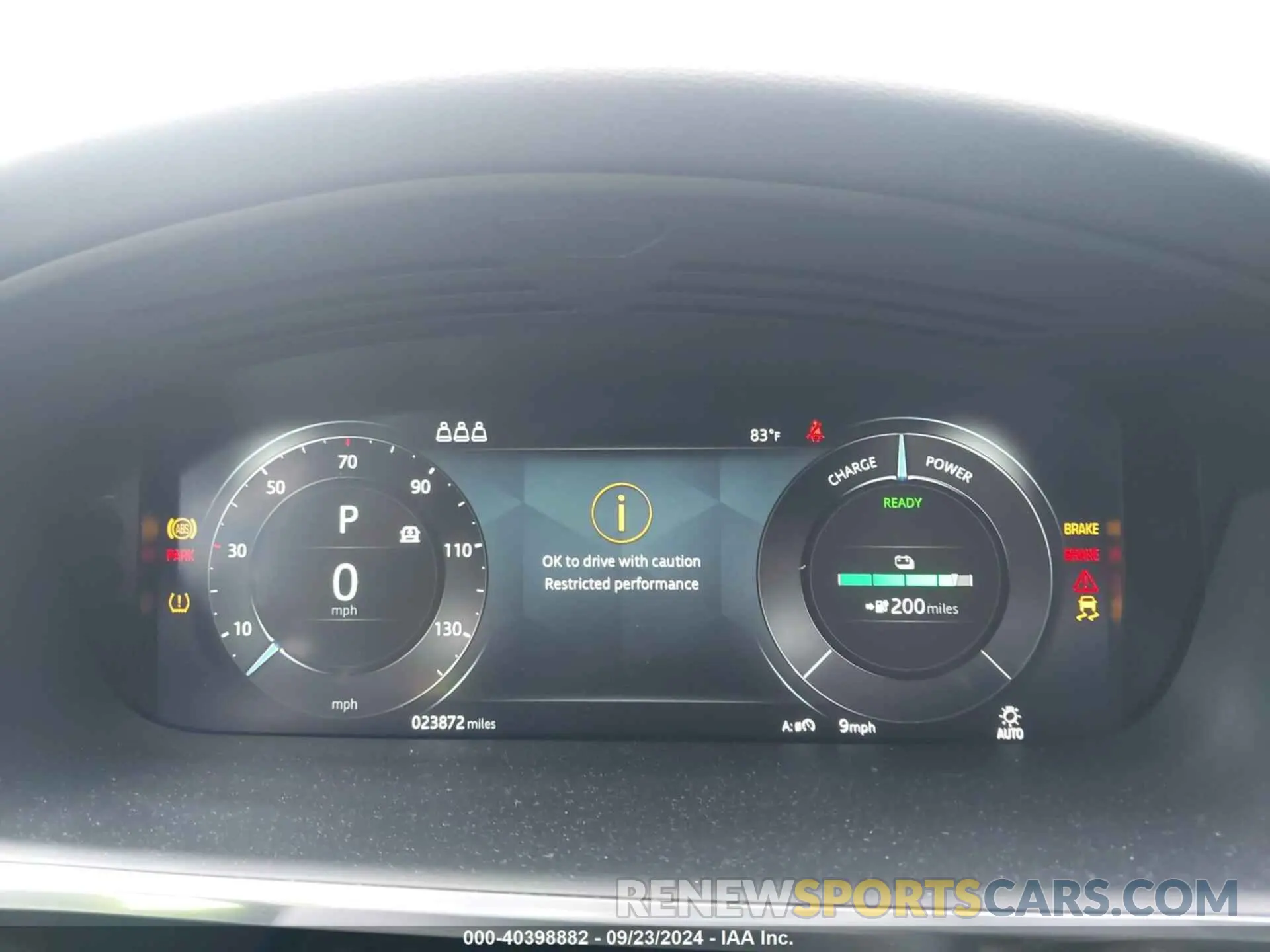 7 Photograph of a damaged car SADHD2S16N1623993 JAGUAR I-PACE 2022