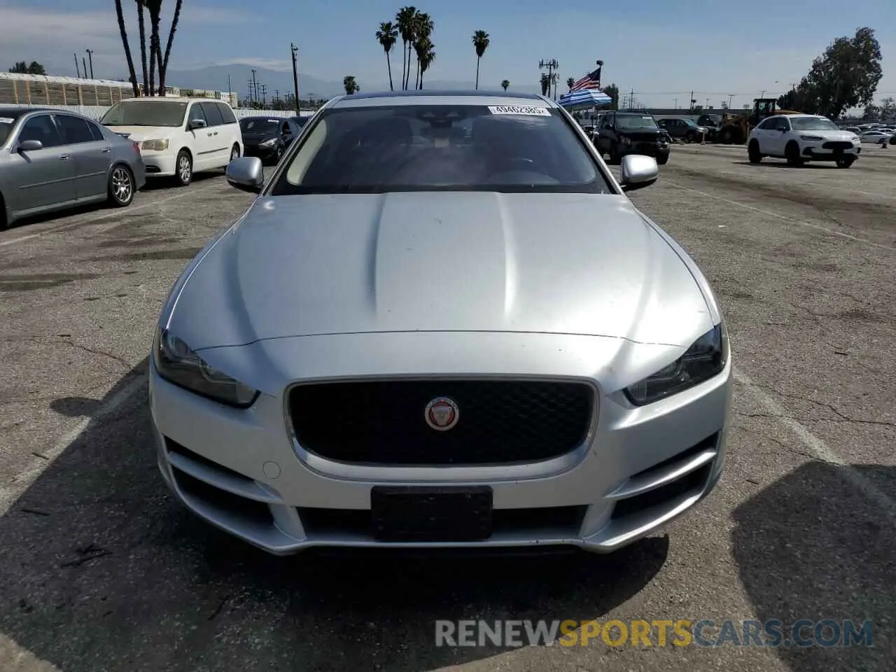 5 Photograph of a damaged car SAJAD4FX4KCP46524 JAGUAR XE 2019