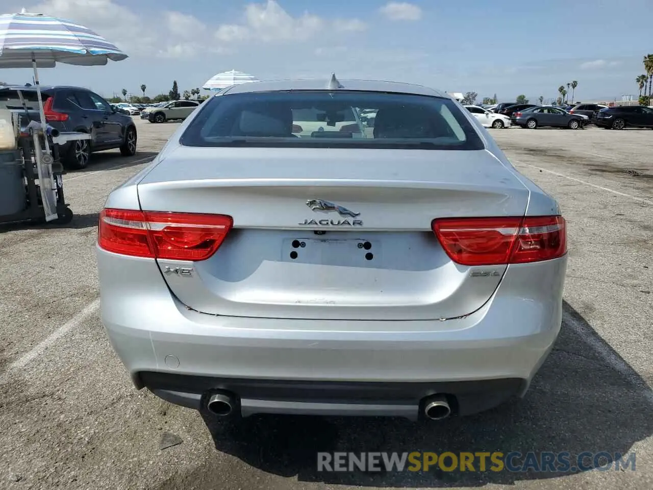 6 Photograph of a damaged car SAJAD4FX4KCP46524 JAGUAR XE 2019