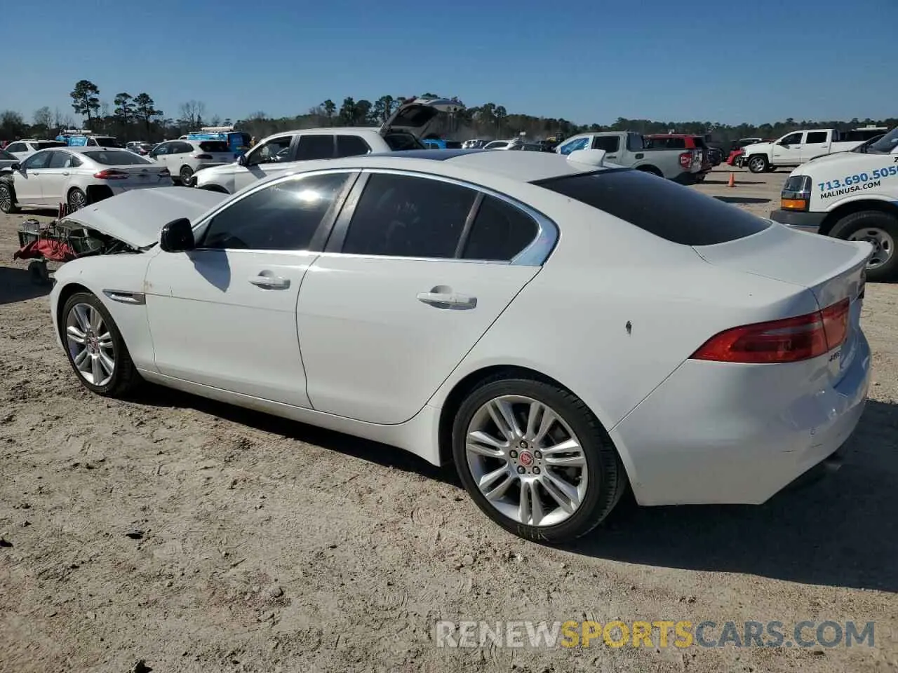 2 Photograph of a damaged car SAJAD4FX9KCP49404 JAGUAR XE 2019