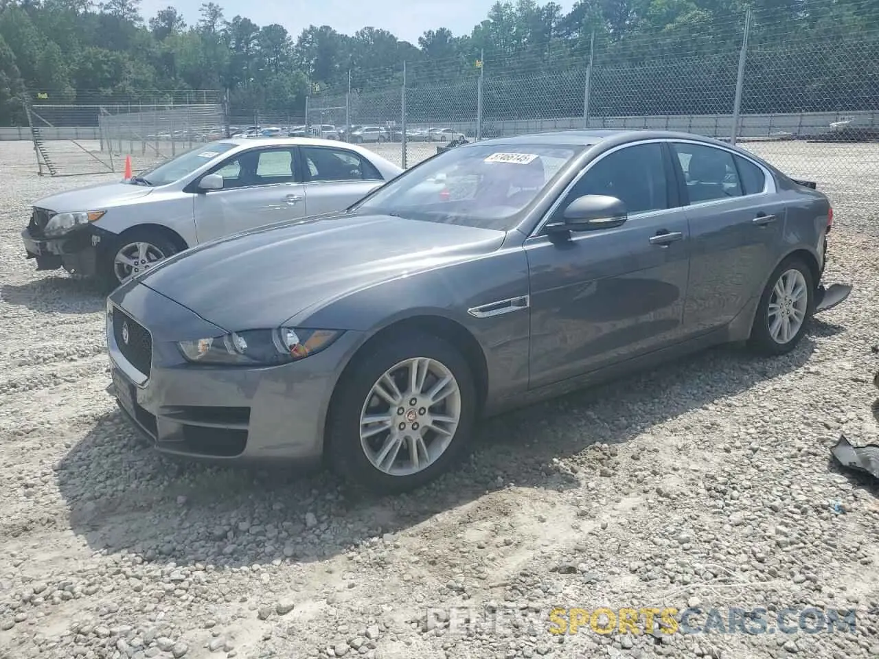 1 Photograph of a damaged car SAJAJ4FX2KCP44134 JAGUAR XE 2019