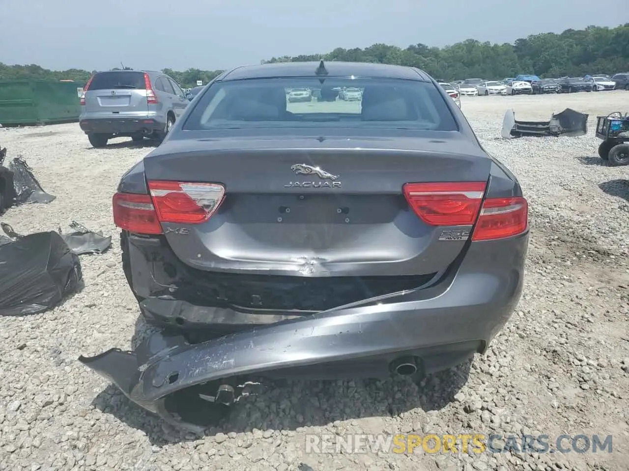 6 Photograph of a damaged car SAJAJ4FX2KCP44134 JAGUAR XE 2019