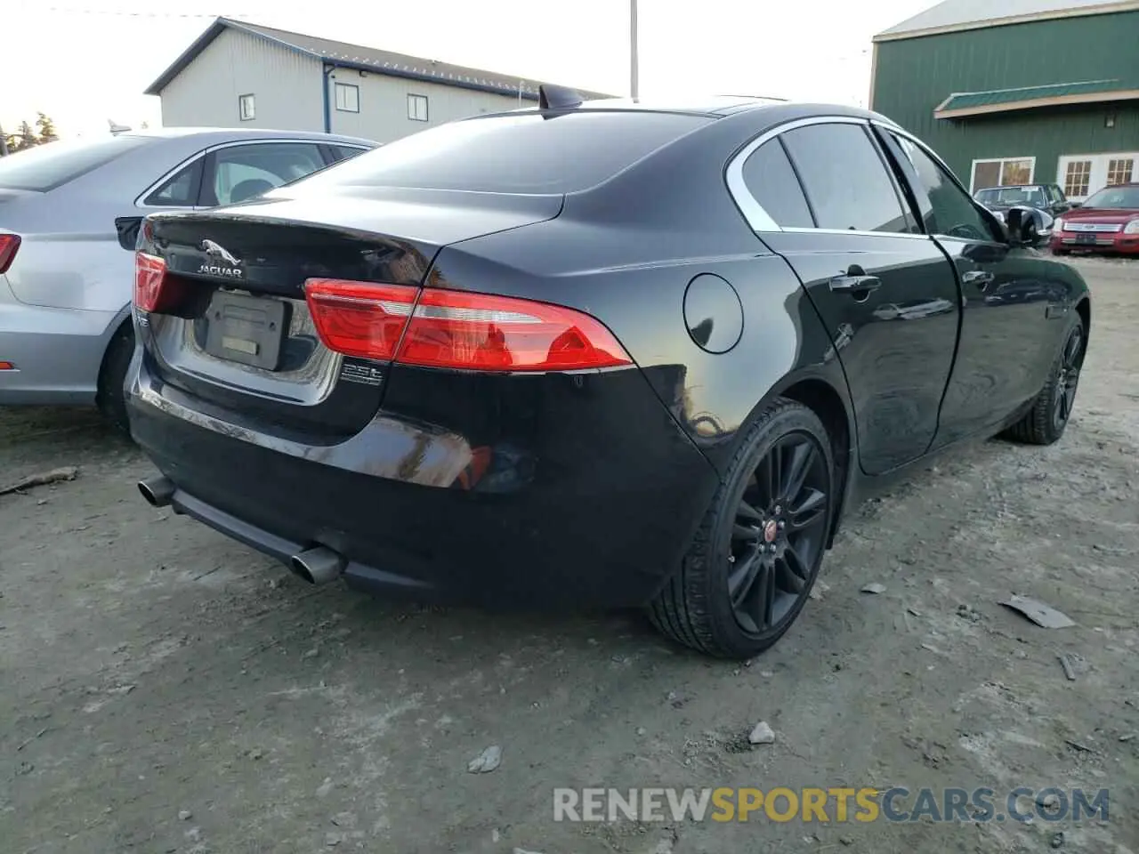4 Photograph of a damaged car SAJAJ4FX3KCP48838 JAGUAR XE 2019