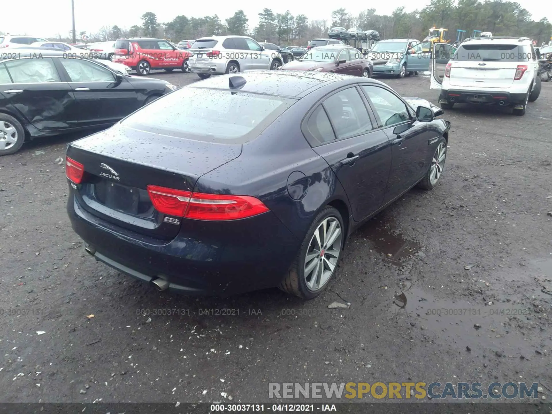 4 Photograph of a damaged car SAJAK4FXXKCP52155 JAGUAR XE 2019
