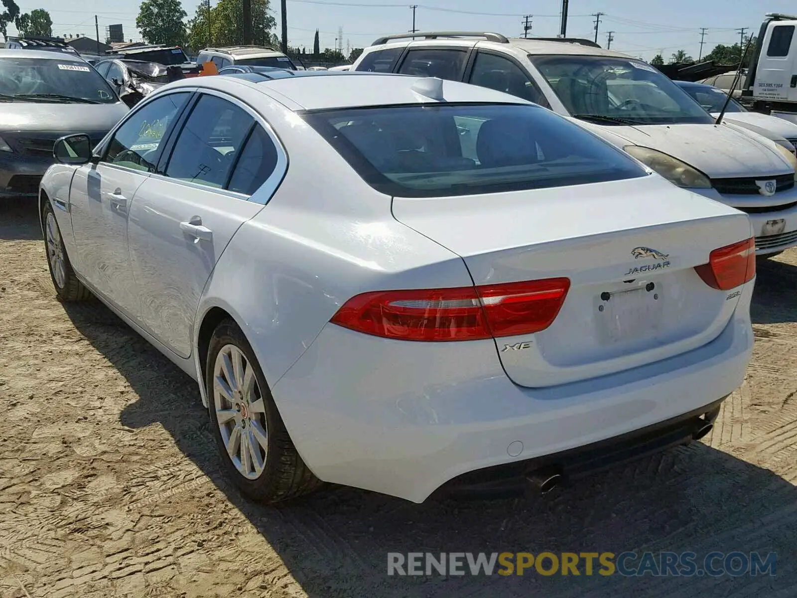 3 Photograph of a damaged car SAJAR4FX3KCP49321 JAGUAR XE 2019