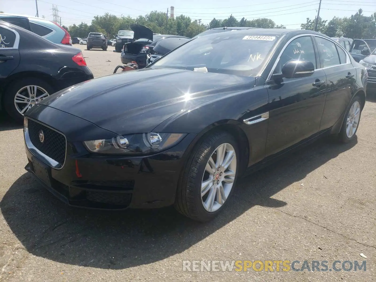 2 Photograph of a damaged car SAJAR4FX6KCP52875 JAGUAR XE 2019