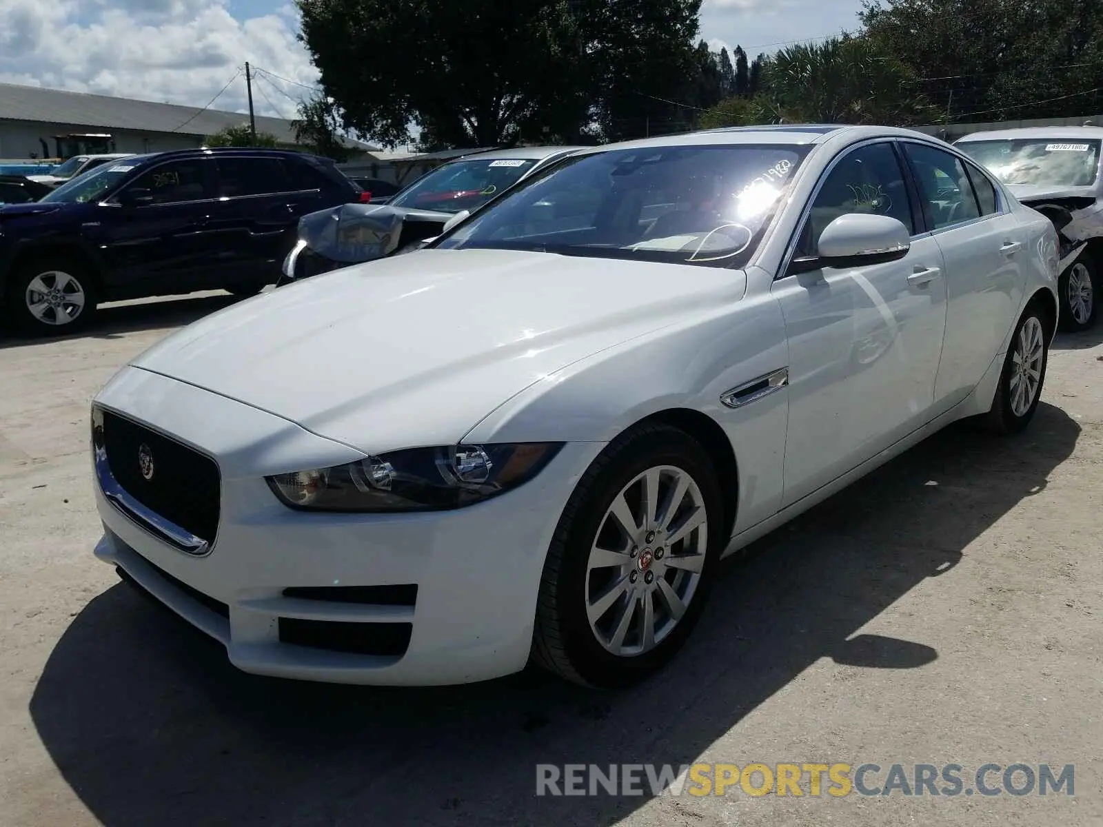 2 Photograph of a damaged car SAJAR4FX7KCP48348 JAGUAR XE 2019