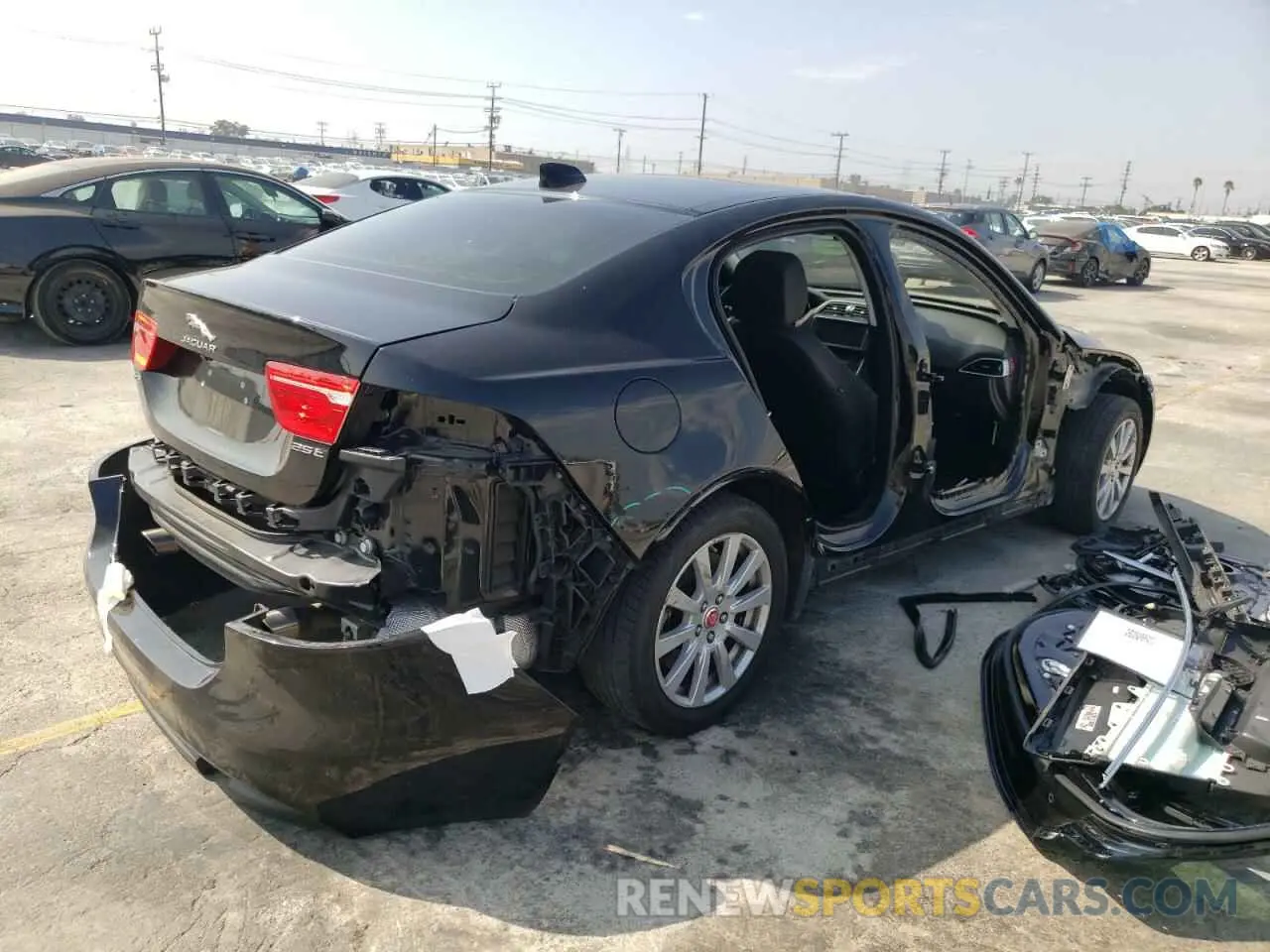 4 Photograph of a damaged car SAJAR4FX8KCP49962 JAGUAR XE 2019