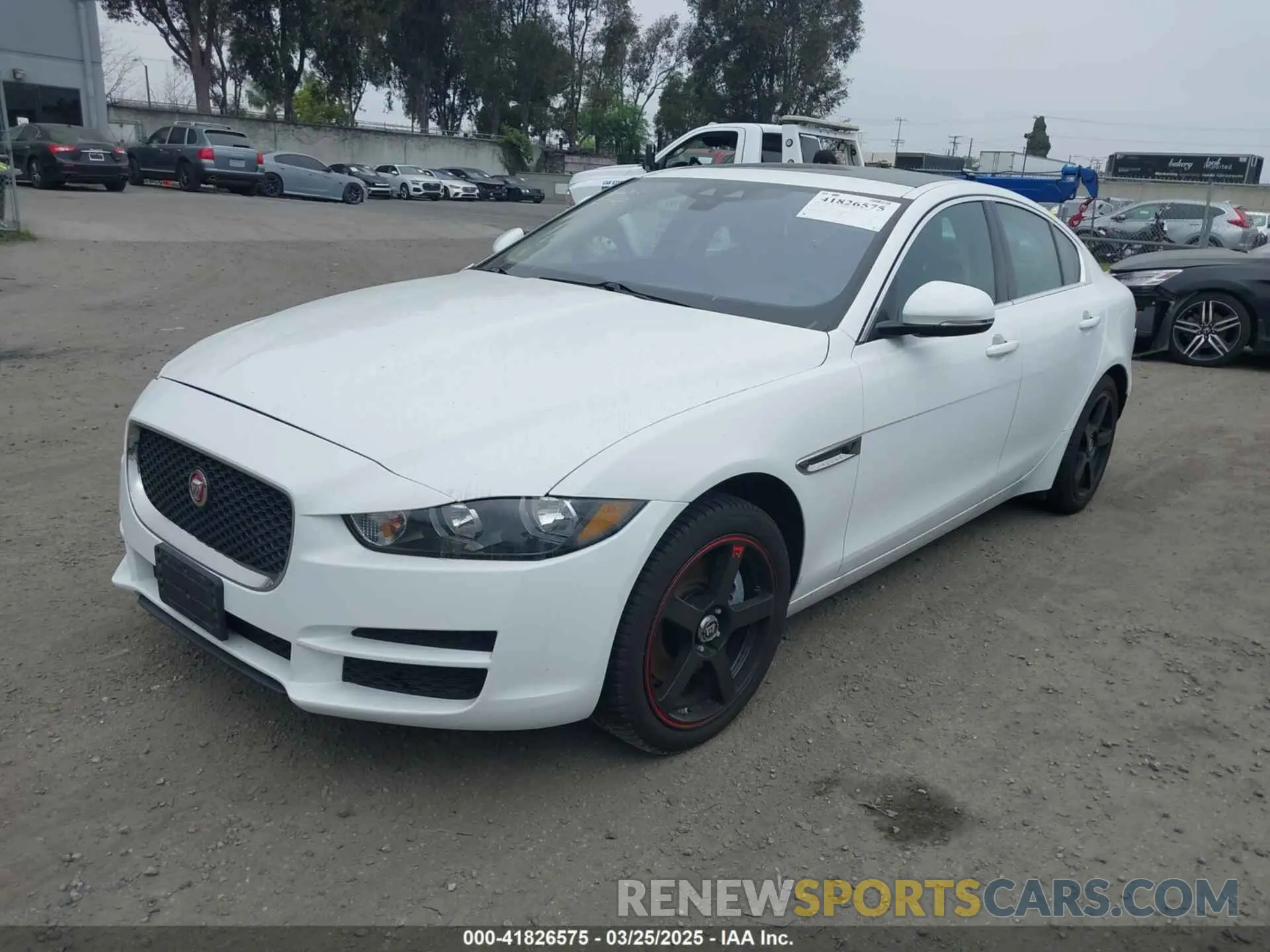 2 Photograph of a damaged car SAJAS4FX3KCP52756 JAGUAR XE 2019