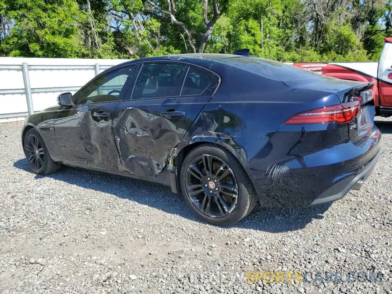 2 Photograph of a damaged car SAJAE4FX2LCP63398 JAGUAR XE 2020
