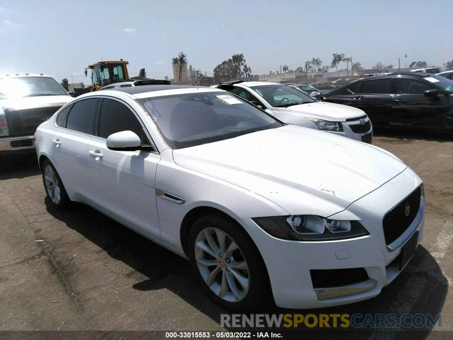 1 Photograph of a damaged car SAJBJ4FX0KCY79245 JAGUAR XF 2019