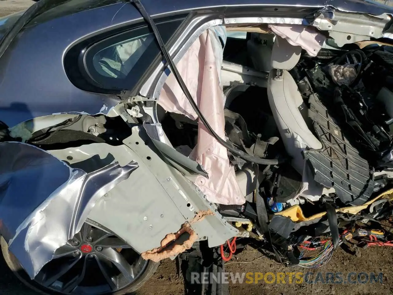10 Photograph of a damaged car SAJBG4FX2MCY87848 JAGUAR XF 2021
