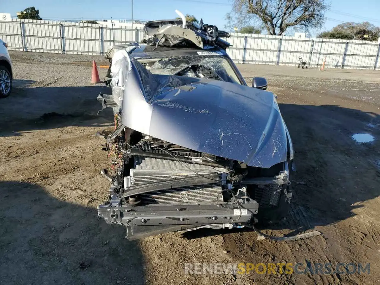 5 Photograph of a damaged car SAJBG4FX2MCY87848 JAGUAR XF 2021