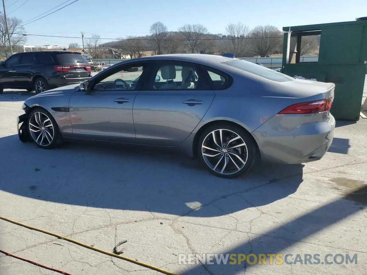 2 Photograph of a damaged car SAJBG4FX9MCY87832 JAGUAR XF 2021