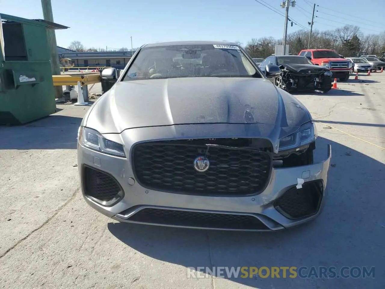5 Photograph of a damaged car SAJBG4FX9MCY87832 JAGUAR XF 2021