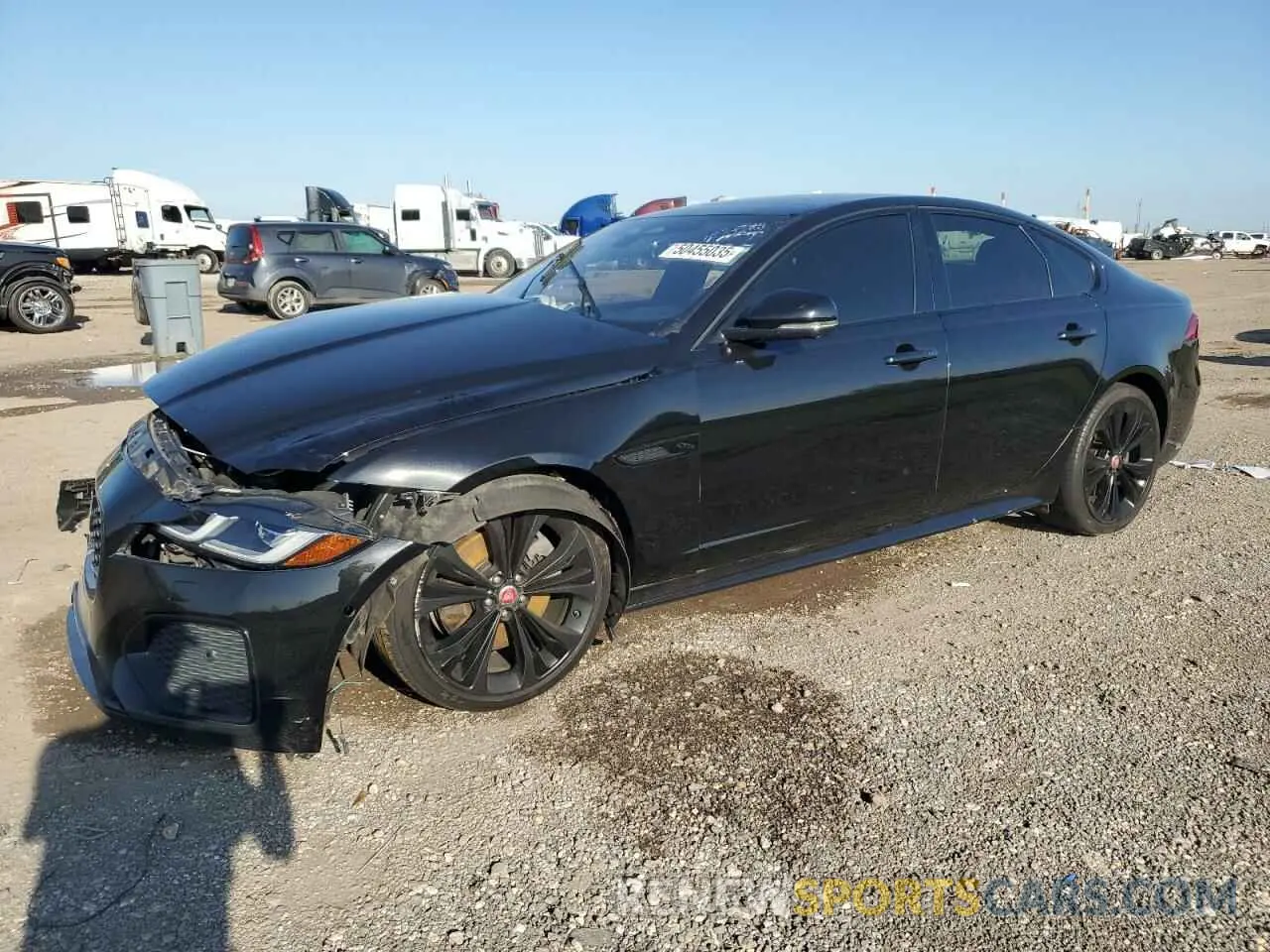 1 Фотография поврежденного автомобиля SAJBL4GX2MCY89142 JAGUAR XF 2021